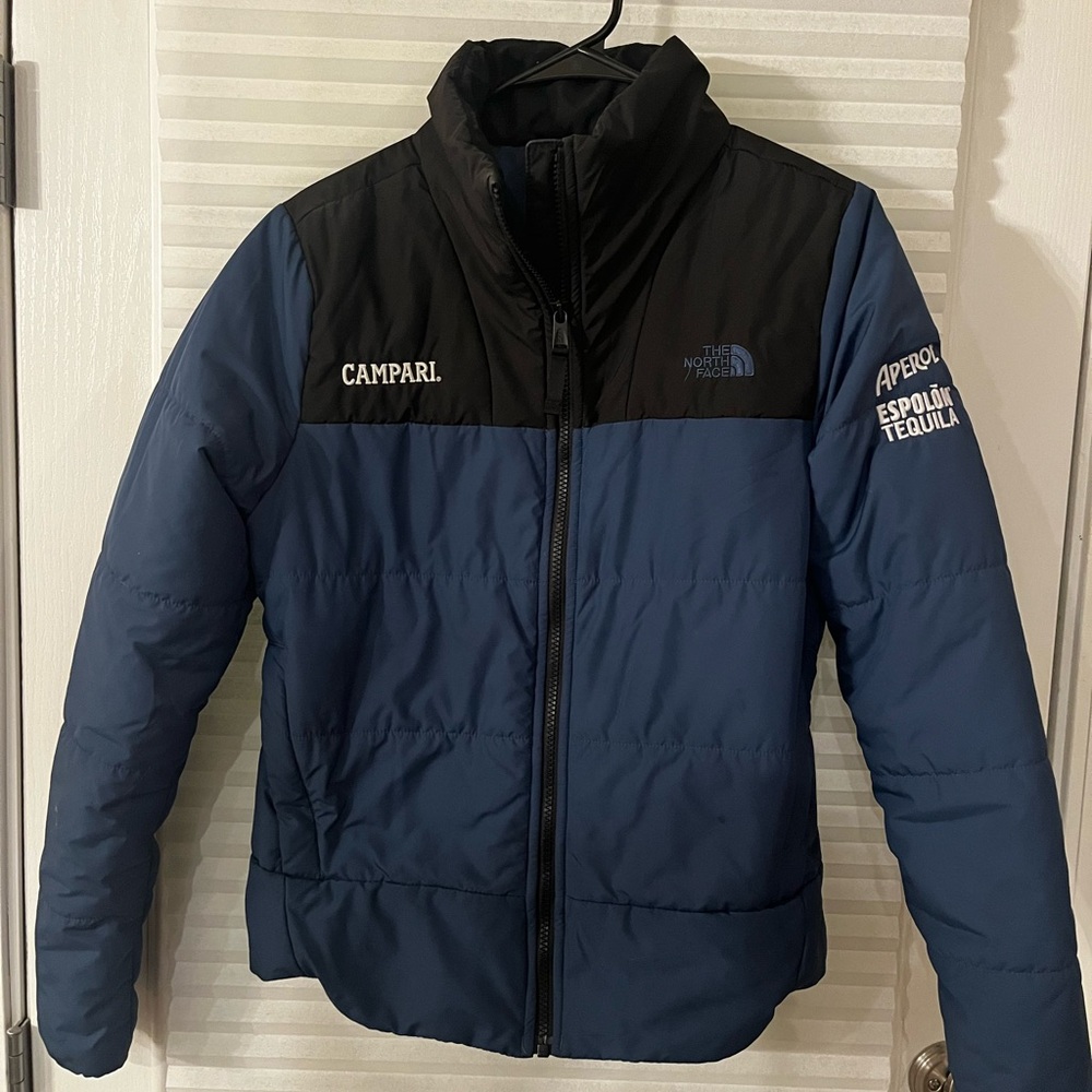 The North Face Retro Summit Puffer Navy Black Campari Aperol Espolon Tequila